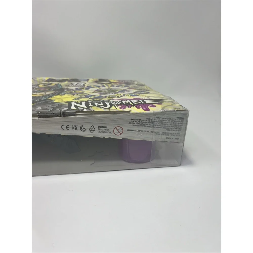 Ninjombie Jonin Knight Figure w Comic Book Slime Strike